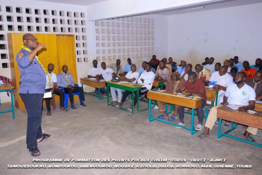 Côte d’Ivoire/Scoutisme musulman: 60 points focaux d’organisations musulmanes se forment