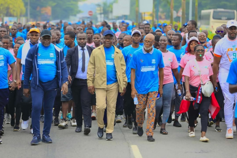 Côte d&#039;Ivoire/Cancer de la prostate:  une &quot;Marche bleue&quot; pour sensibiliser sur le dépistage précoce de la maladie