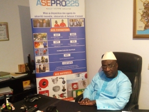 INTERVIEW /M.FADIGA Moussa, PDG de ASEPRO225 : «Notre mission, aider les entreprises à préserver leurs personnels ainsi que leurs biens des sinistres »