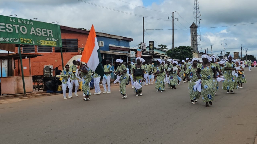 Côte d’Ivoire/Pèlerinage : la Direction générale des Cultes prie  avec les fidèles de l’église « Aime Ton Prochain comme toi-même »