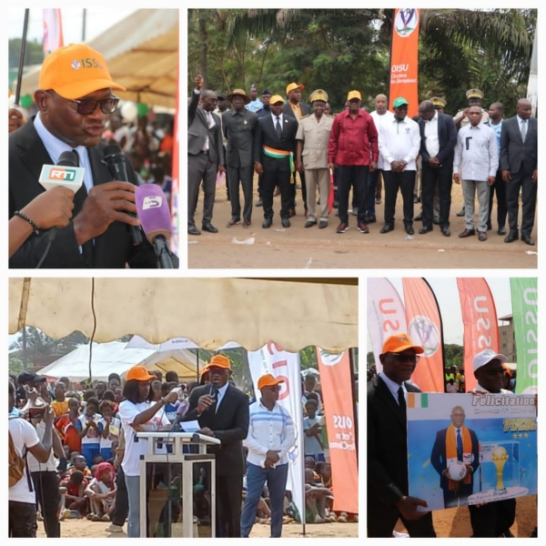 Côte d'Ivoire-Oissu Saison 2024-2025 : le ministre Metch encourage les athlètes à l’excellence