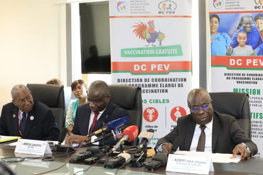 Côte d’Ivoire/Rougeole et la poliomyélite: le ministère de la Santé annonce une nouvelle campagne de vaccination