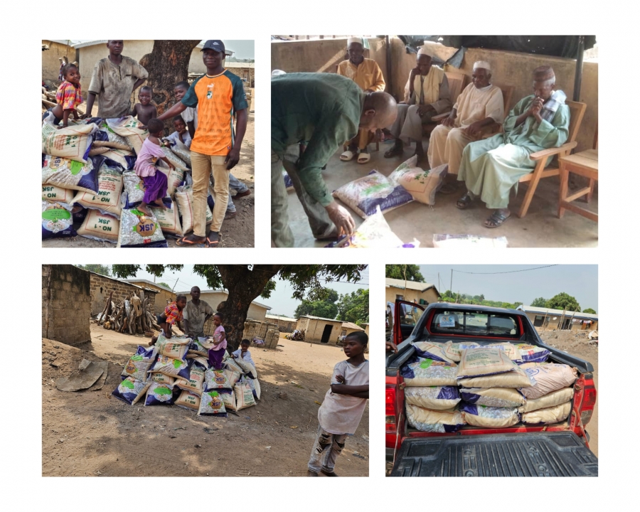 Côte d’Ivoire-Ramadan : Sékou Koné(Souek) fait don de vivres à 5 villages de la sous-préfecture de Séguélon