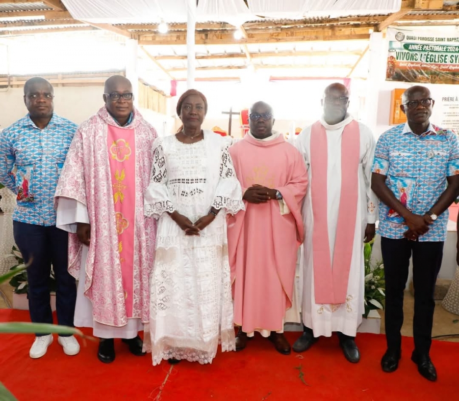 Côte d’Ivoire/Paroisse Saint Raphaël d’Abatta : Mariatou Koné invite les guides religieux à prier pour le pays