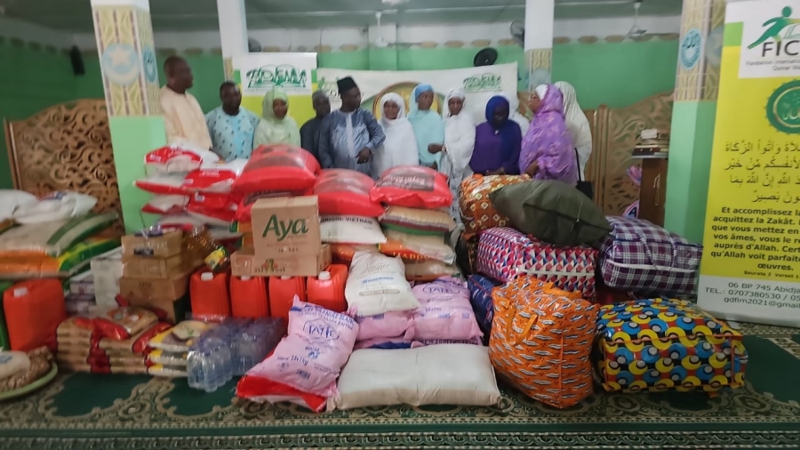 Côte d’Ivoire: les musulmans du Pôle Pénitentiaire d’Abidjan reçoivent des vivres et non vivres pour le ramadan