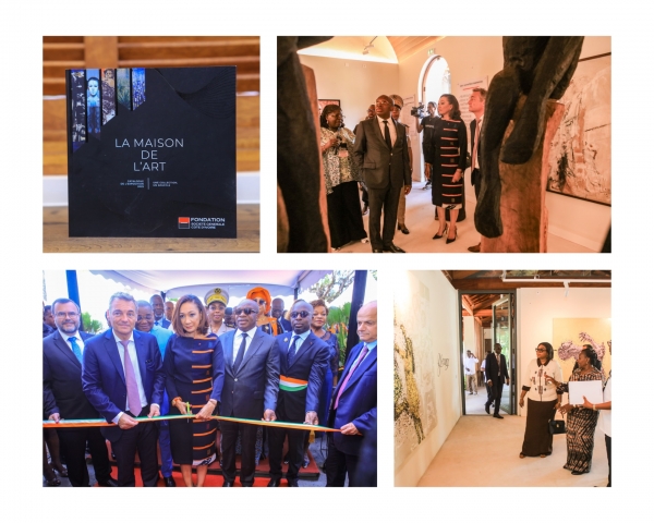 Côte d'Ivoire : la Maison de l’Art de Grand-Bassam inaugurée avec en fond de toile un second 