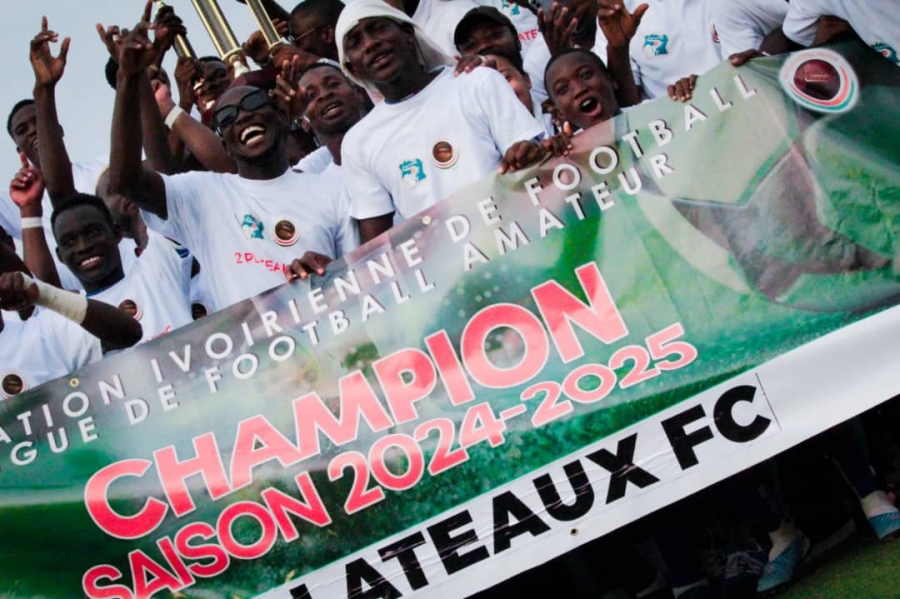 Côte d’Ivoire-Football : 2 Plateaux FC sacré champion de la saison 2024-2025 de la Division 3