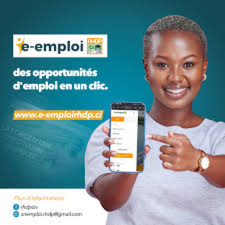 Côte d&#039;Ivoire/Insertion professionnel : le RHDP lance emploi, une application mobile