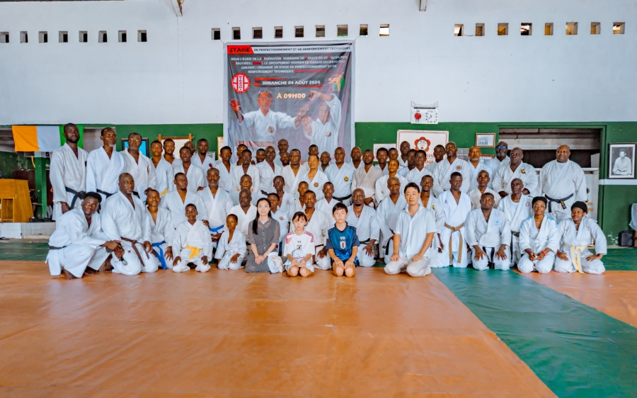 Côte d’Ivoire/Arts martiaux-Shito Ryu Karaté Do : le grand maitre Ryozo Tsukada apporte son expertise aux karatékas ivoiriens