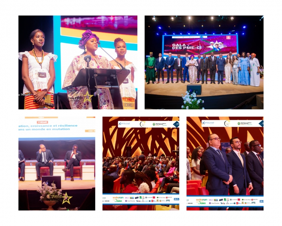 Côte d’Ivoire : la 4ème édition du Gala des PME-CI sous le signe de l'innovation, de la croissance et de la résilience