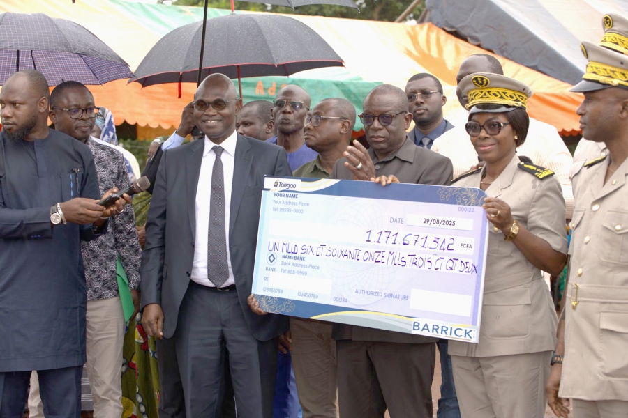 Côte d'Ivoire: la mine d’or de Tongo finance à hauteur d’un milliard de CFA des projets communautaires des villages impactes