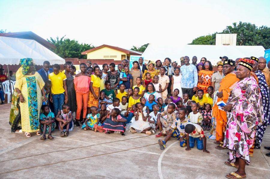 La Fondation MTN fait un don en équipement au Village d&#039;Enfants SOS de Yamoussoukro