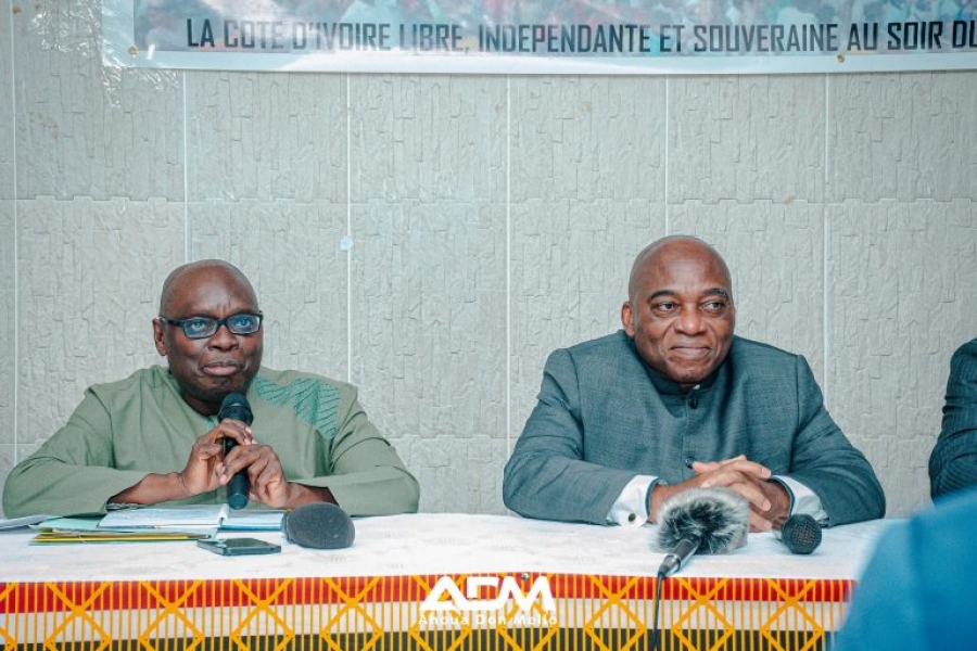 Côte d’Ivoire : le mouvement politique « Le Souverainiste de Côte d’Ivoire »  s’allie à Ahoua Don Mello pour la présidentielle 2025
