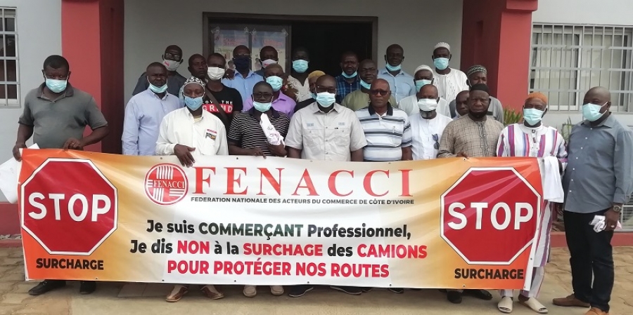 Transport de marchandises: La FENACCI entame à Bouaké une campagne de sensibilise contre la surcharge