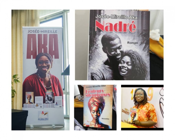 Côte d’Ivoire : Josée Mireille Aka présente ‘’Nadré’’ et ‘’ Douleurs silencieuses’’