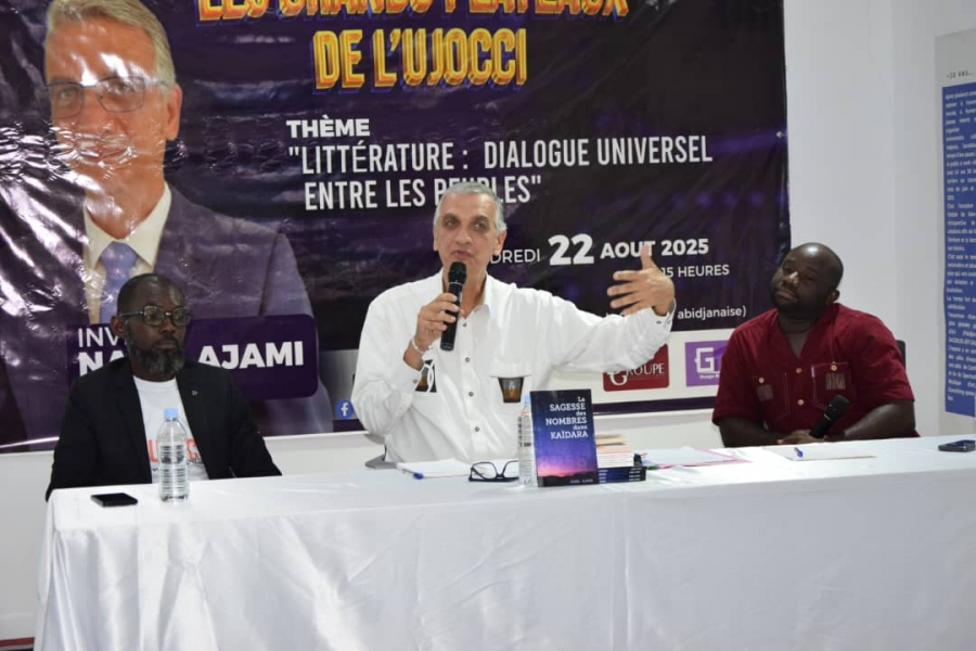 « Les Grands Plateaux de l’UJOCCI » : auteur de « Les Libanais en Côte d’Ivoire – Entre fantasmes et réalités », Nabil Ajami transforme un sujet tabou en passerelle d’échanges et de réconciliation
