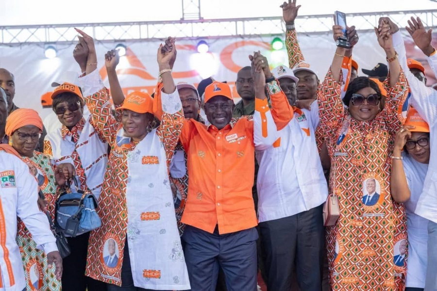 Côte d’Ivoire-Présidentielle 2025 : les militants RHDP de Yopougon en ordre de marche pour un triomphe d’Alassane Ouattara
