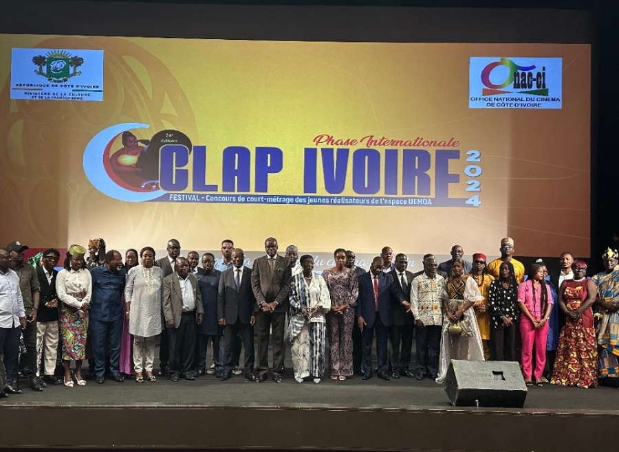 Côte d&#039;Ivoire /Clap Ivoire 2024 : le ministère de la Culture réaffirme son engagement à promouvoir la création artistique et l&#039;insertion des jeunes