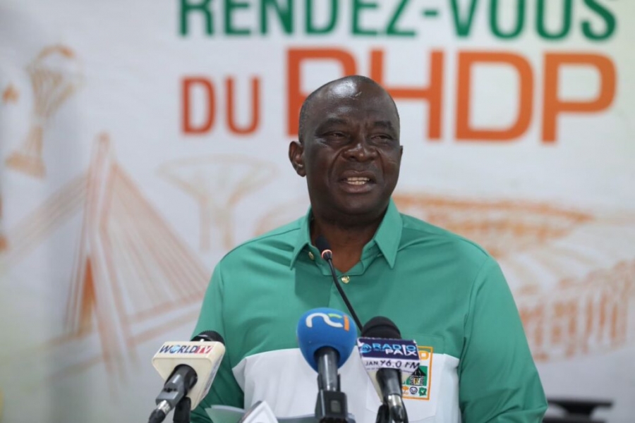 Côte d’Ivoire : Pour le RHDP, l’opposition est dans une logique de déstabilisation des acquis démocratiques