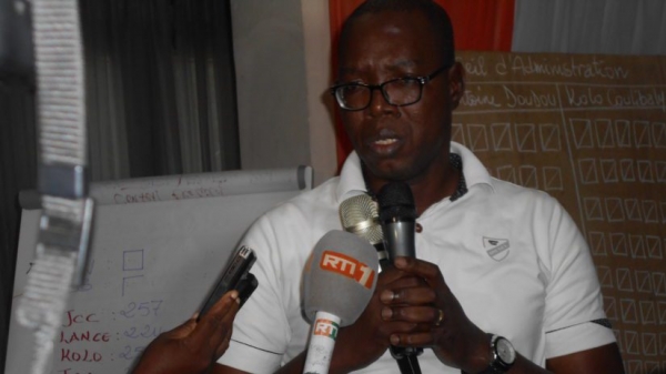 Jean Claude Coulibaly, President de L'UNJCI