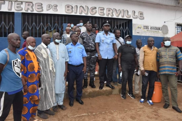 Sécurité routière : La Préfecture de Police d’Abidjan sensibilise dans les gares