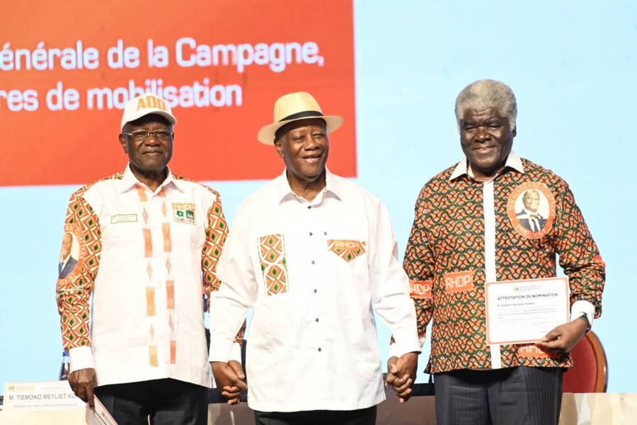 Côte d’Ivoire : le candidat Alassane Ouattara choisit Daloa (la cité des antilopes) pour lancer sa campagne électorale