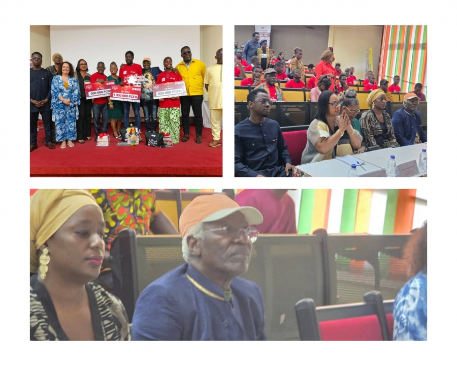 Côte d'Ivoire- Concours Dictée 2025 : le grand vainqueur, Dao Adama, remporte 1 million de francs. Alpha Blondy, lecteur invité.