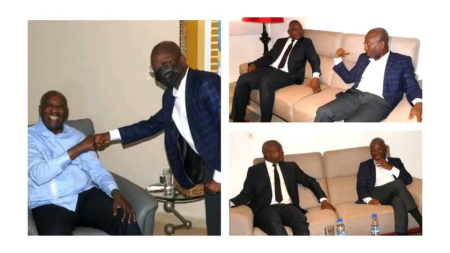 Côte d'Ivoire : après le PDCI, le FPI et le GPS, Laurent Gbagbo échange avec Assalé Tiémoko et Vincent Toh Bi(Vidéo)