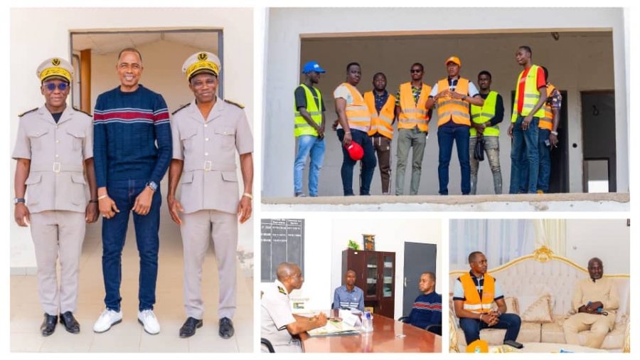 Côte d’Ivoire : Yamoussa Coulibaly inspecte des chantiers et rencontre des autorités locales de la Bagoué
