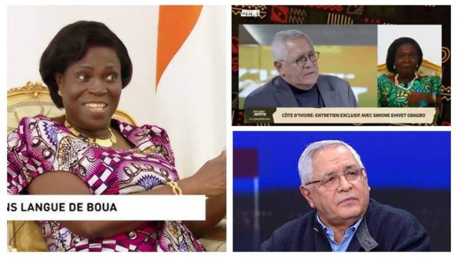 Côte d’Ivoire : après sa demande de retrait de sa candidature, Simone Gbagbo répond(sèchement) à Robert Bourgi(vidéo)