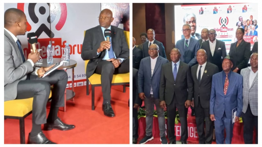 Côte d’Ivoire : le ministre Adjé Silas Metch invite les professionnels des médias à semer la paix à Abidjan Média Forum Édition 2025