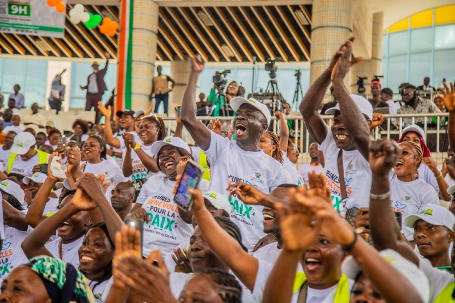 Côte d&#039;Ivoire : 6.500 jeunes    des 17 Régions formés à la promotion de la paix et d’anticipation des conflits communautaires