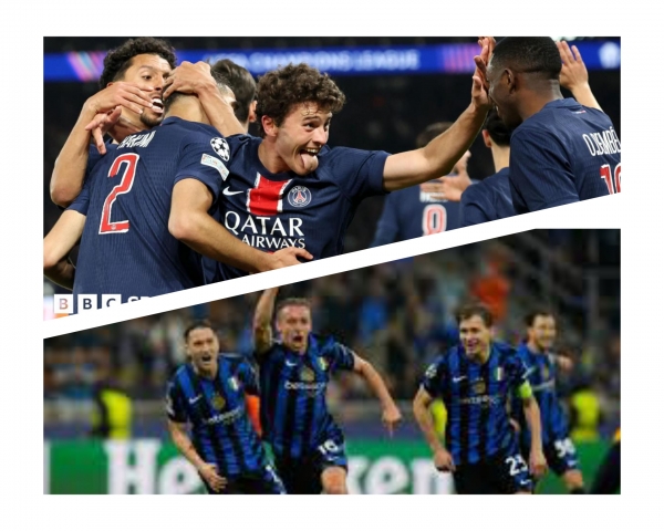 Ligue des champions : l'Inter Milan et le PSG s’affrontent en finale