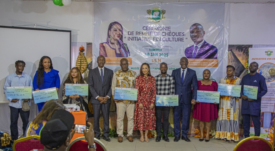 Côte d&#039;Ivoire: des acteurs culturels bénéficient d&#039;un appui financier de 144,5 millions de FCFA