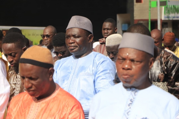 Célébration de Communauté Nour Islam de Yopougon Ananeraie: Belle cérémonie de bénédictions et de remerciements après la prière de l'Aïd-el-Fitr