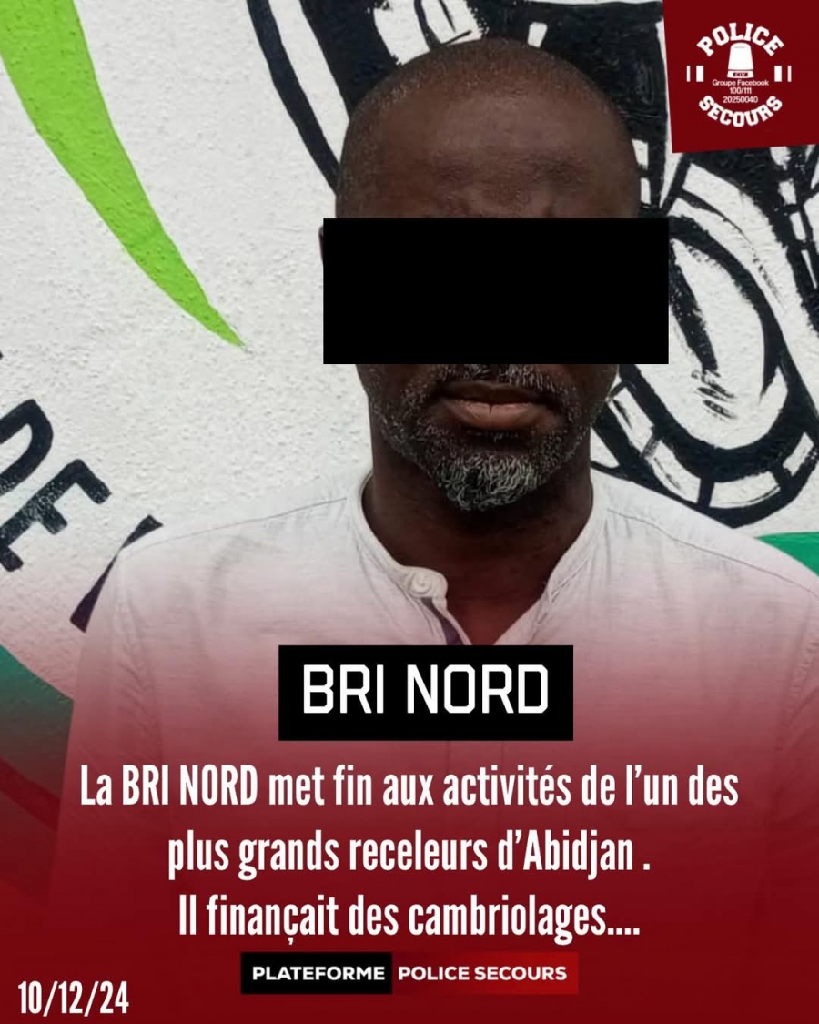 Côte d&#039;Ivoire/Sécurité : Ablo, le “roi du recel”, appréhendé par la police