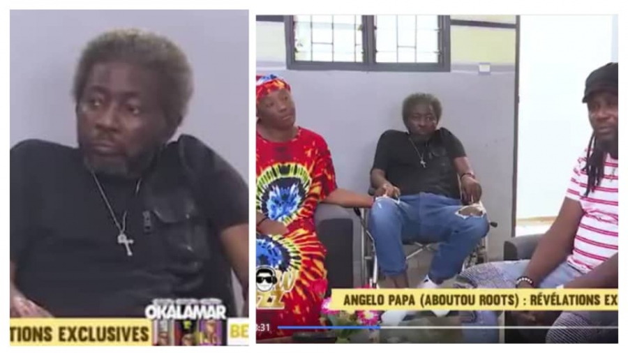 Côte d’Ivoire : Angelo Papa, lead vocal du groupe Aboutou Roots, souffrant d’un cancer, lance un SOS à la Première Dame (vidéo)