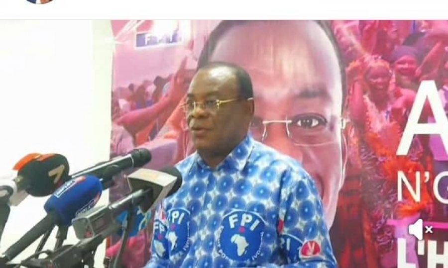 Côte d'Ivoire : Pascal Affi N'Guessan demande la suspension du processus électoral de la présidentielle et appelle à une union de l'opposition