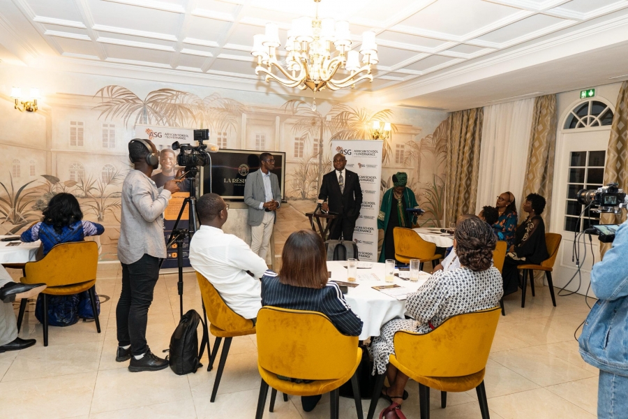 Formation academique: Kingsley Moghalu présente la vision et les missions de l’université African School of Governance à Abidjan
