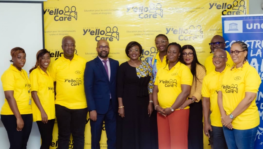 MTN CI lance 30 Jours d’Actions Citoyennes pour la 18ième édition de son programme bénévole « 21 Days of Y&#039;ello Care »