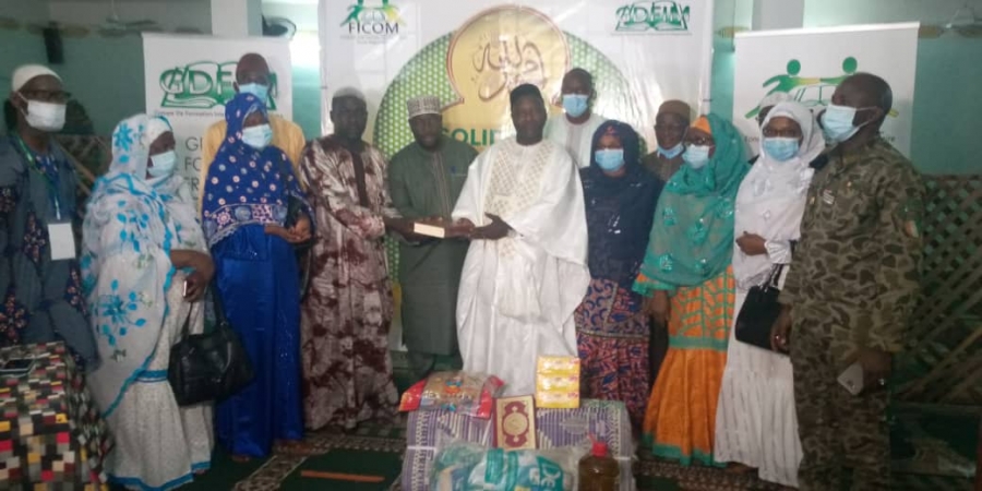 Côte d’Ivoire/ Ramadan 2021 : La FICOM offre des kits alimentaires et hygiéniques à la communauté musulmane de la MACA