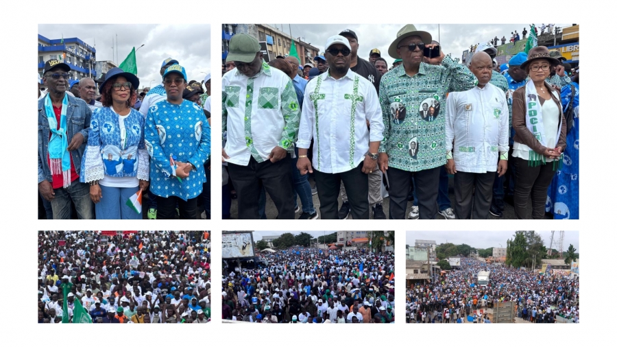 Côte d'Ivoire-Marche PPA-CI/PDCI-RDA: une forte mobilisation pour la marche du front commun PPA-CI PDCI à Yopougon