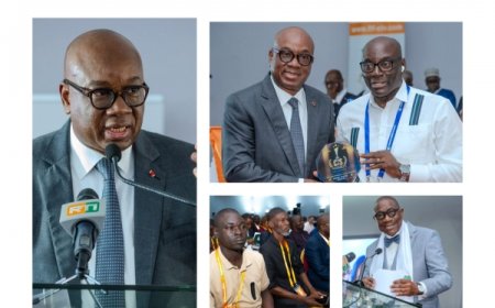 Côte d’Ivoire: la FIF pose la  première pierre de son futur nouveau siège d’un coût estimé à 3,95 milliards FCFA à Abidjan