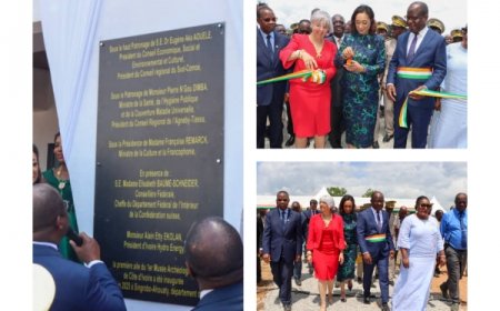 La Côte d’Ivoire inaugure son premier musée archéologique à Singrobo-Ahouaty et scelle un accord culturel avec la Suisse