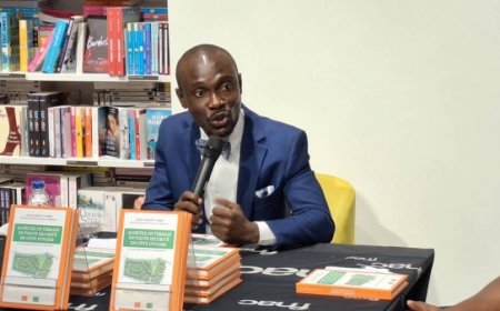 Côte d'Ivoire/Littérature: le magistrat Noël Allou dédicace son  livre "Acheter un terrain en toute sécurité en Côte d'Ivoire"