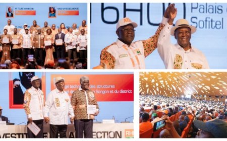 Côte d’Ivoire : le RHDP investit officiellement le Bureau National de Campagne de son candidat pour la présidentielle 2025