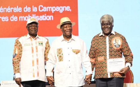 Côte d’Ivoire : le candidat Alassane Ouattara choisit Daloa (la cité des antilopes) pour lancer sa campagne électorale