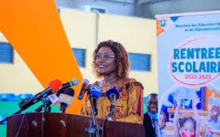 Côte d’Ivoire/ Education Nationale : La Ministre Mariatou Kone Inaugure 12 Collèges de Proximité dans la Région de San-Pedro