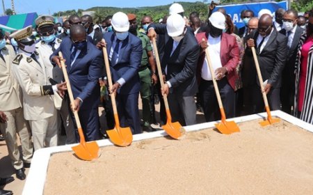 Patrick Achi lance les travaux de réhabilitation de la côtière à San Pedro