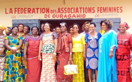 Gagnoa :  les femmes préparent un hommage au Rhdp